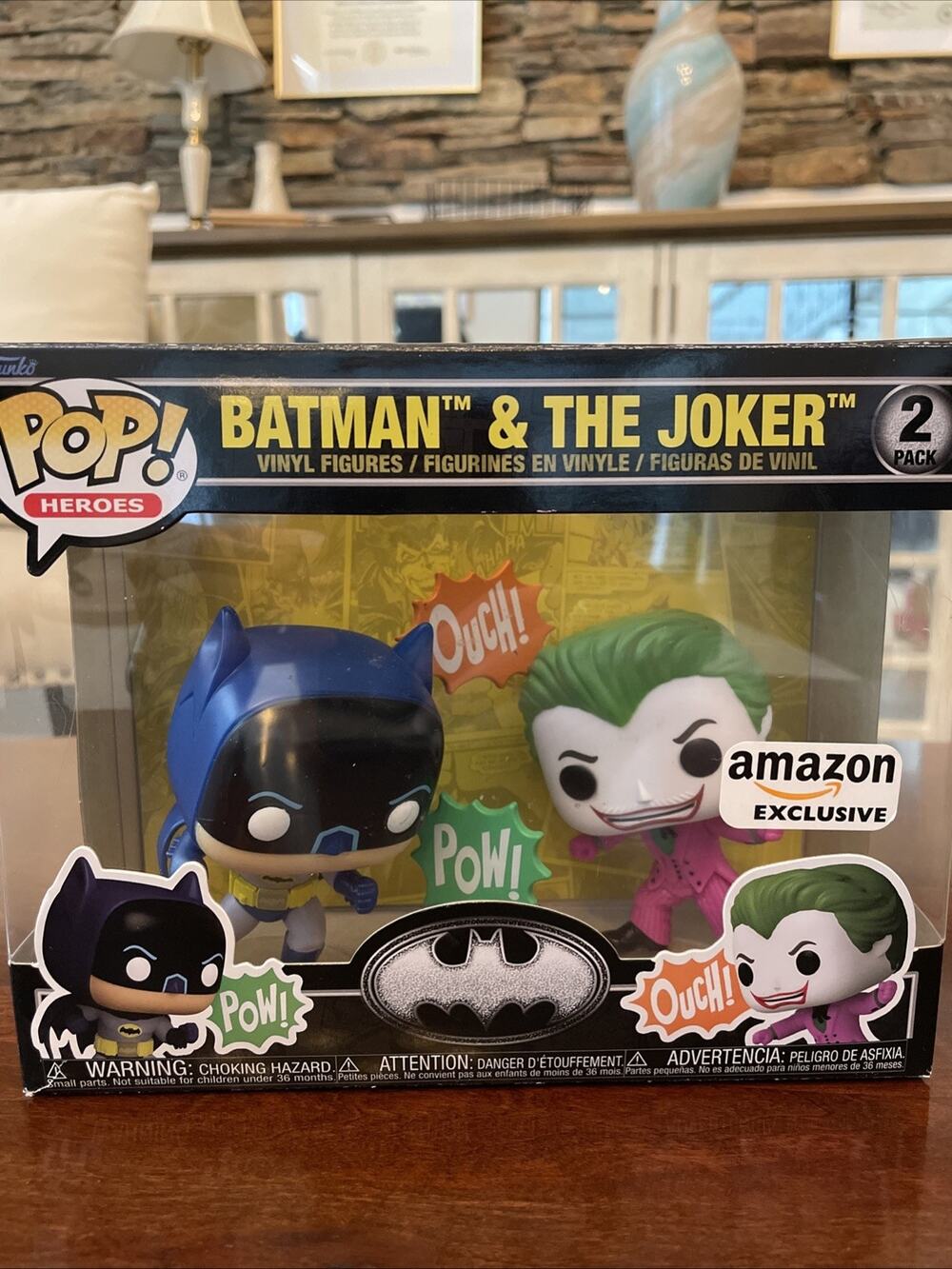 Funko Pop! 2 Pack Batman & The Joker Amazon Exclusive Vinyl Figure